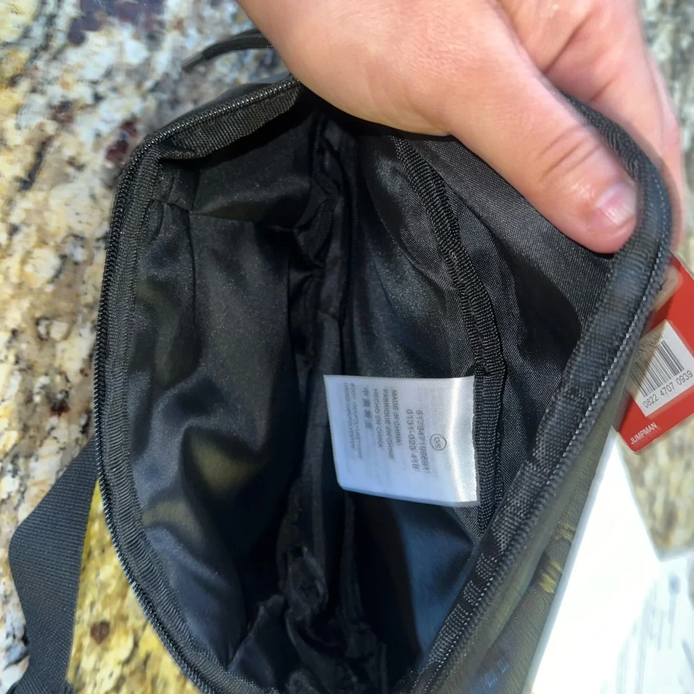 Jordan Black Crossbody Sling Bag